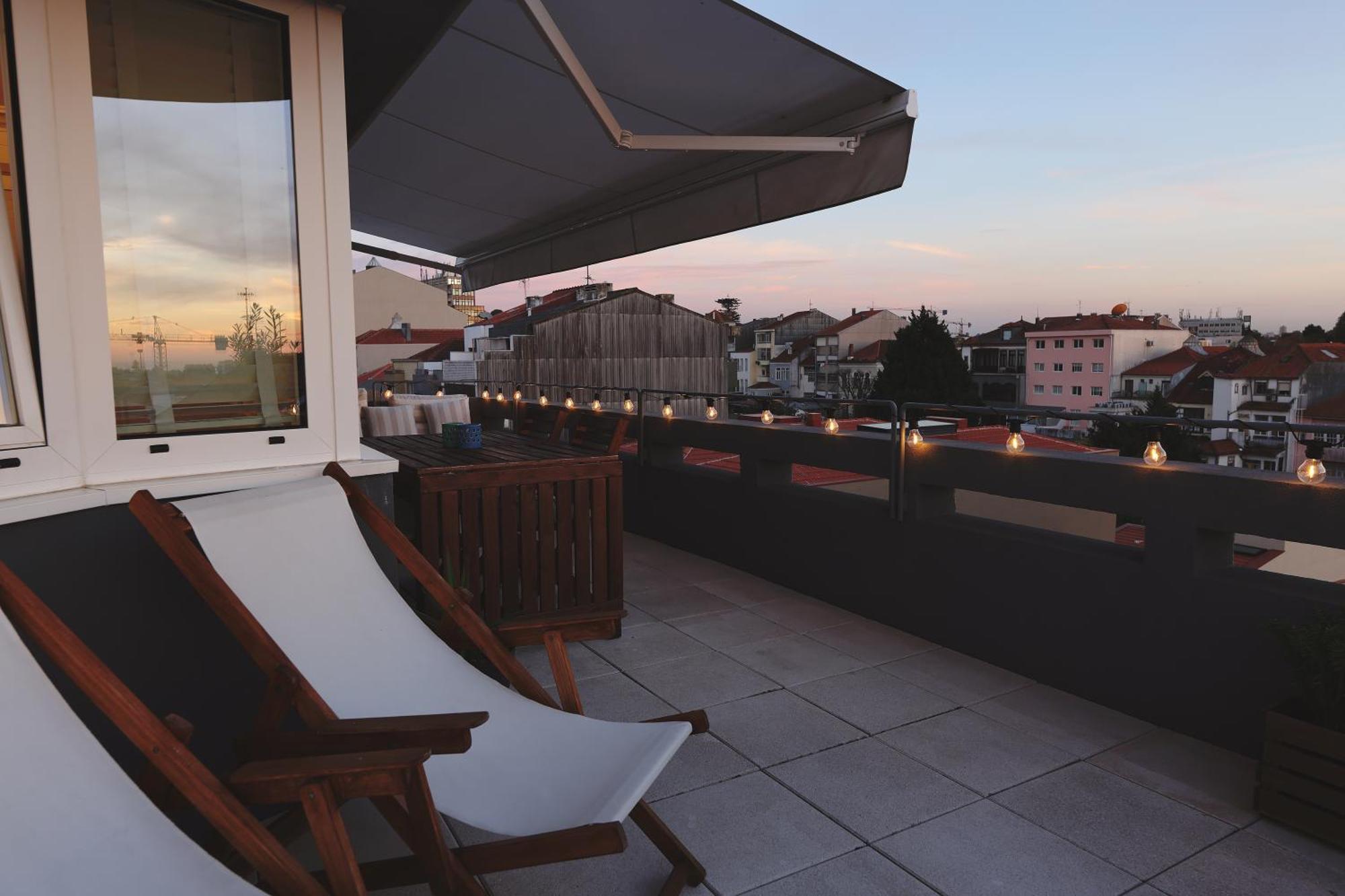 Boavista Sunlit Duplex With Terrace Porto Exterior foto