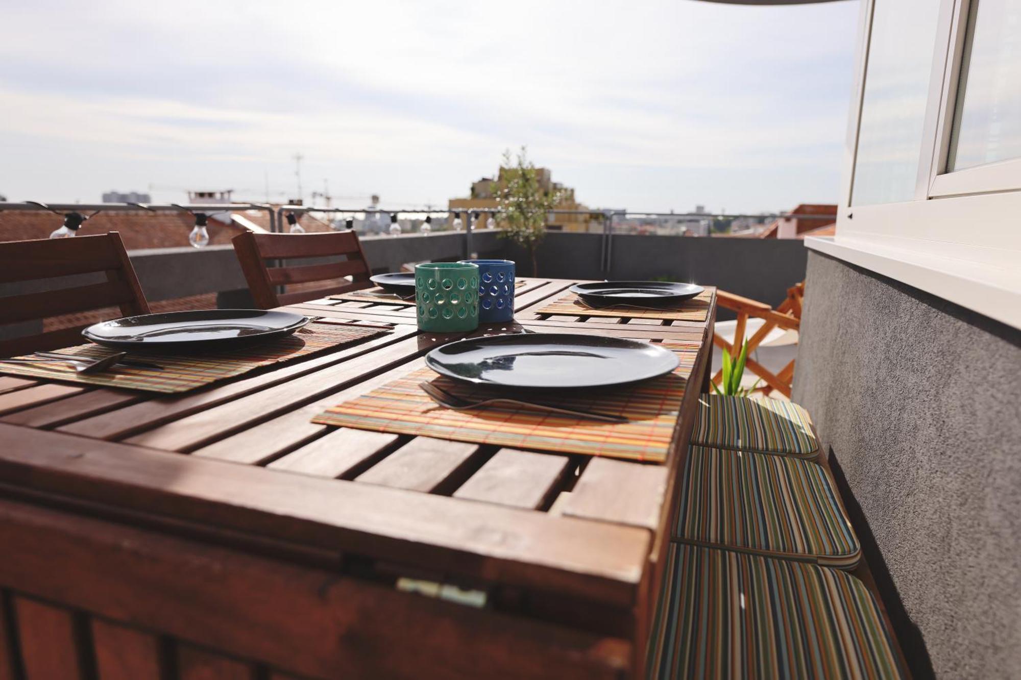 Boavista Sunlit Duplex With Terrace Porto Exterior foto